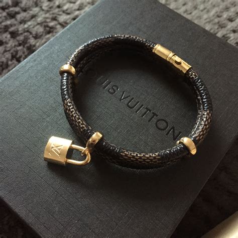 louis vuitton leather bracelets women's